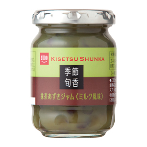 抹茶あずきジャム(ミルク風味)